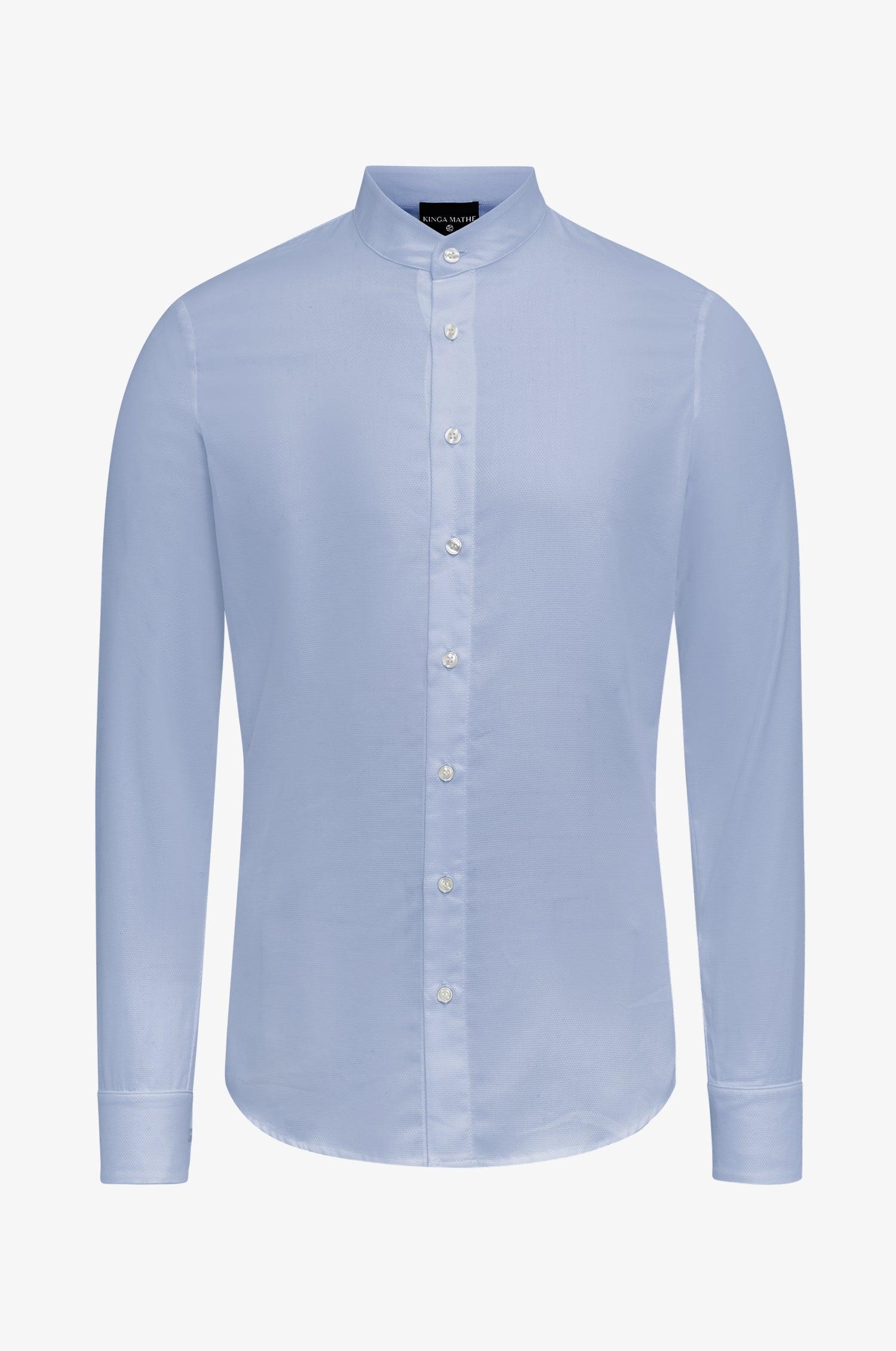 Kinga Mathe Hemd Leo in Hellblau