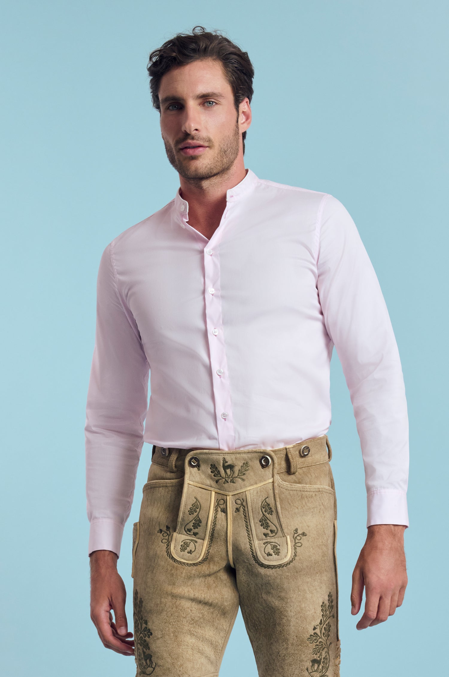 Hemd Leo in Rosa