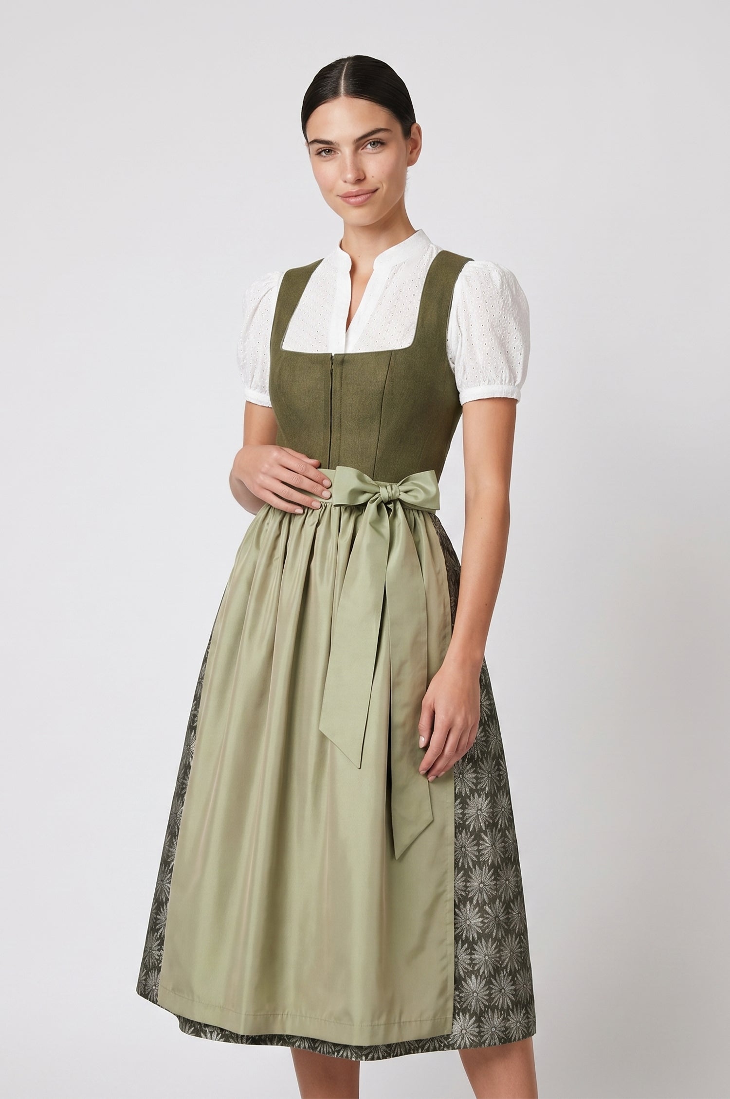 Dirndl Ida in Olive
