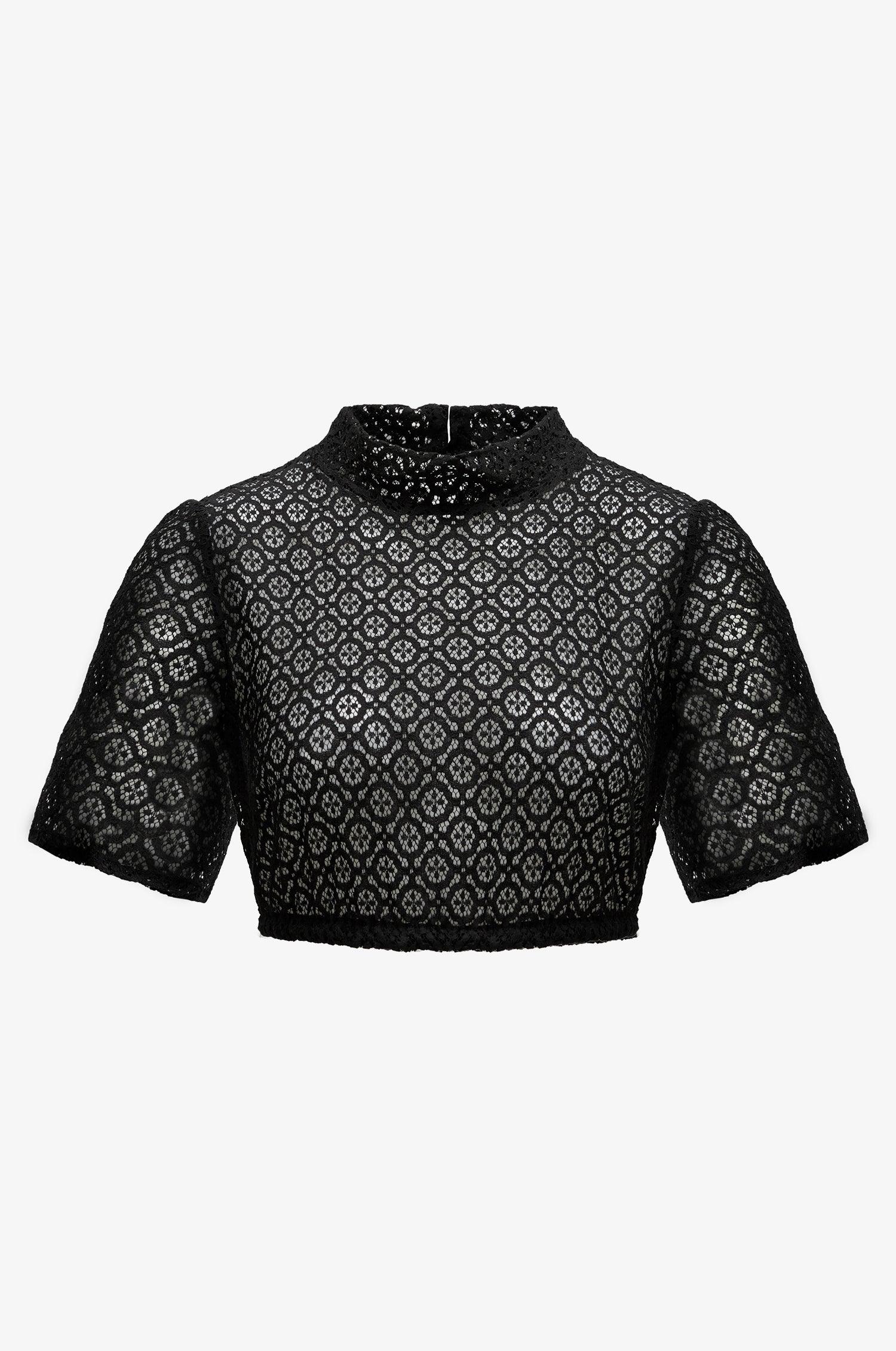 Kinga Mathe Dirndlbluse Inga in Schwarz