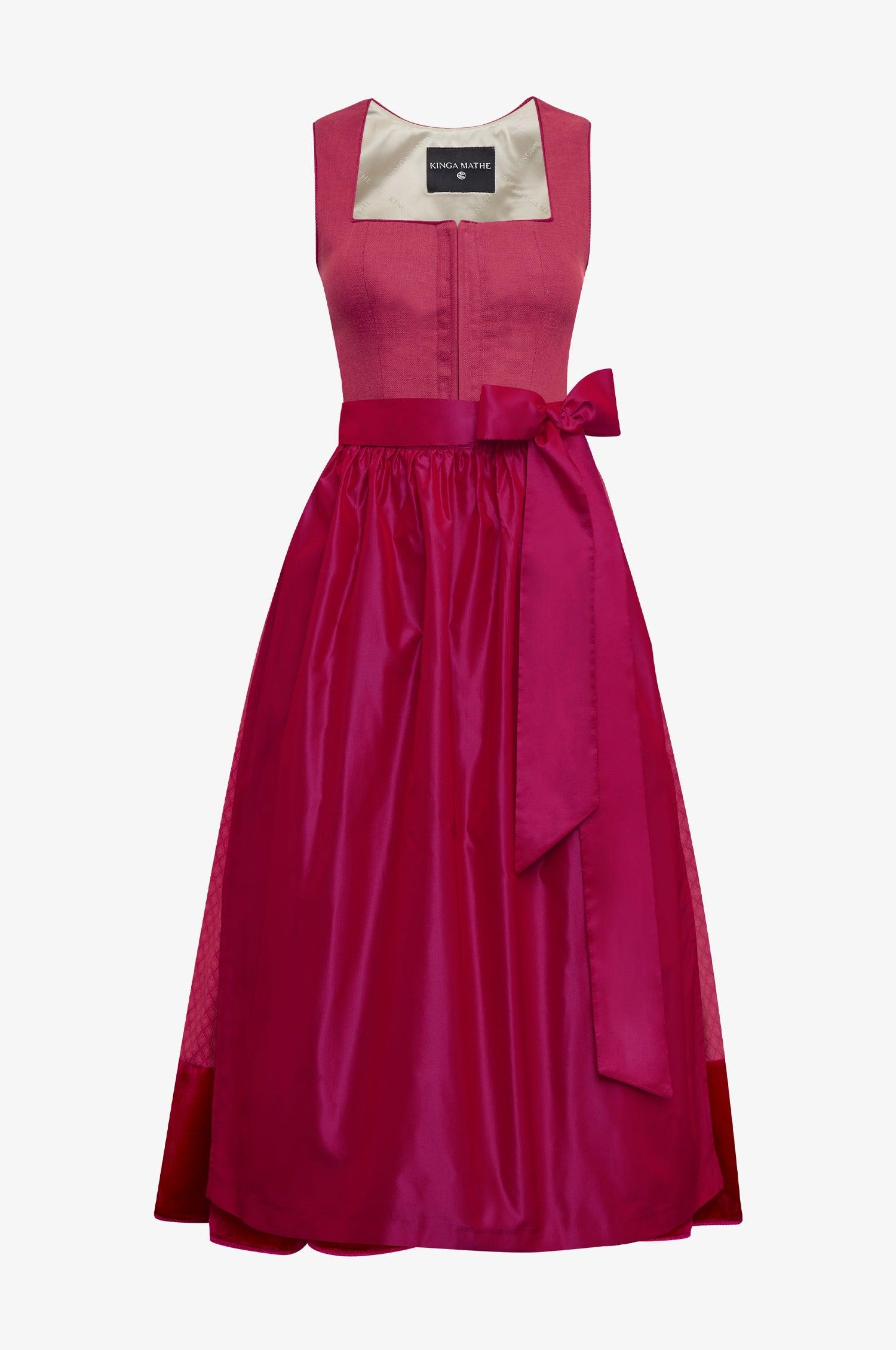 Kinga Mathe Jubiläumsdirndl in Pink