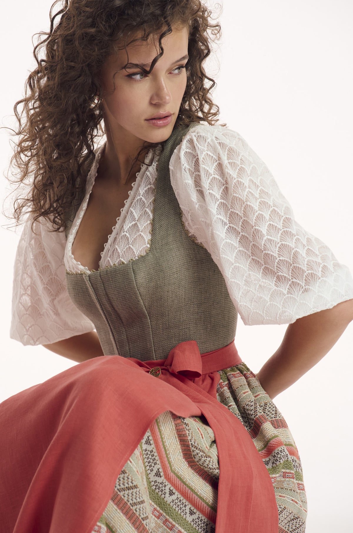 Bluse Kaira in Weiß