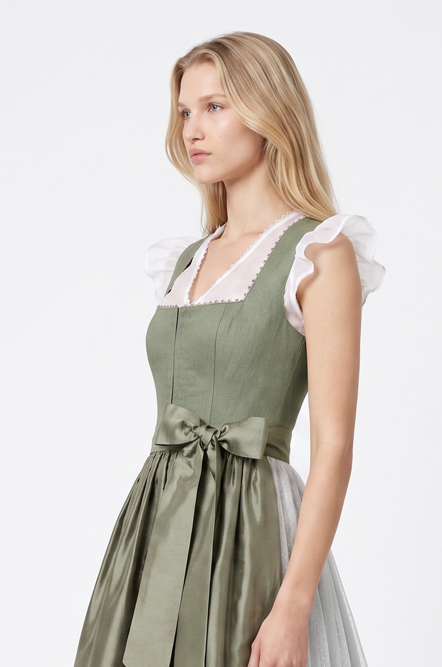 Seidenbluse Kiki in Weiß
