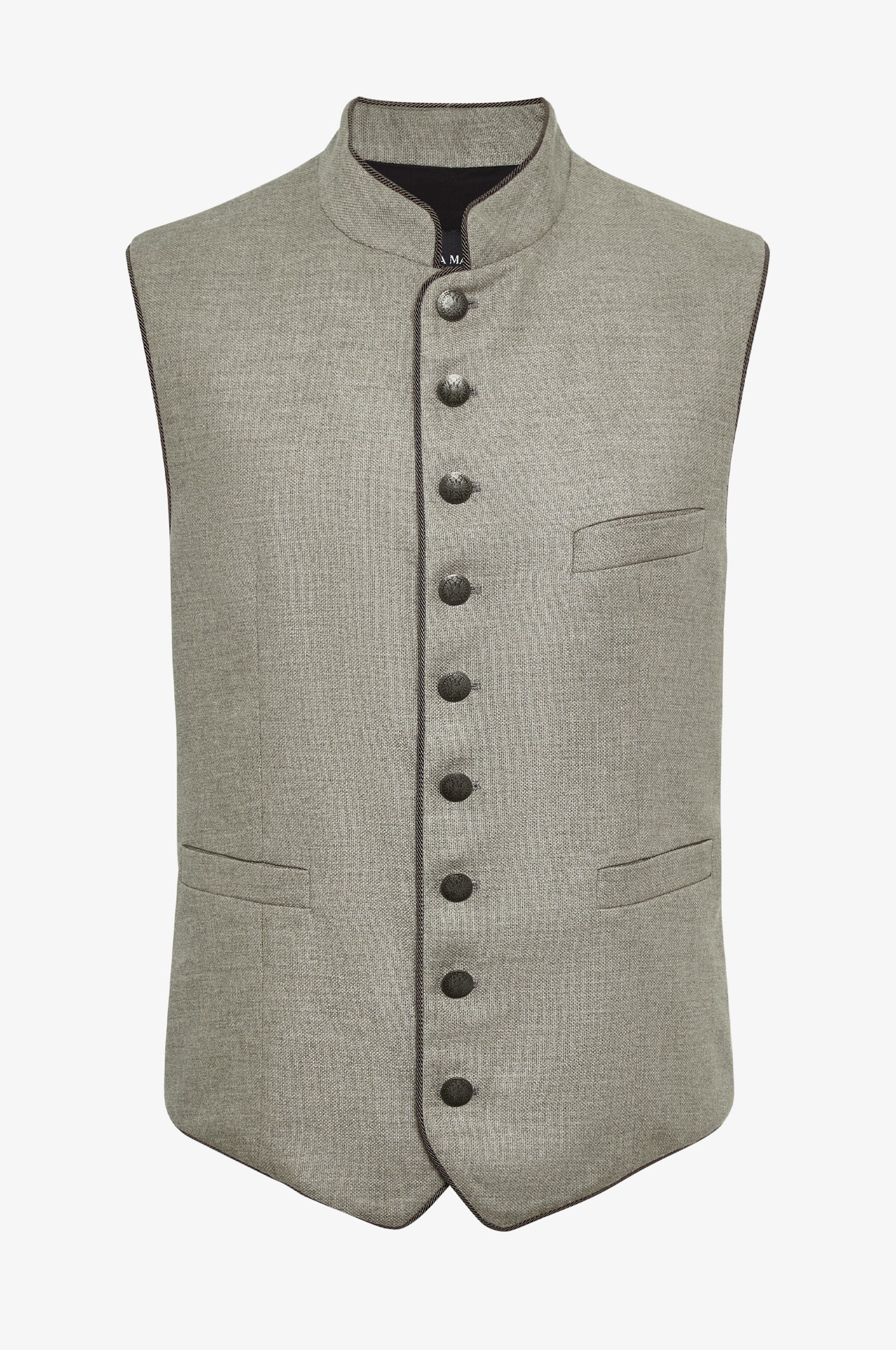 Gilet Nick in Taupe