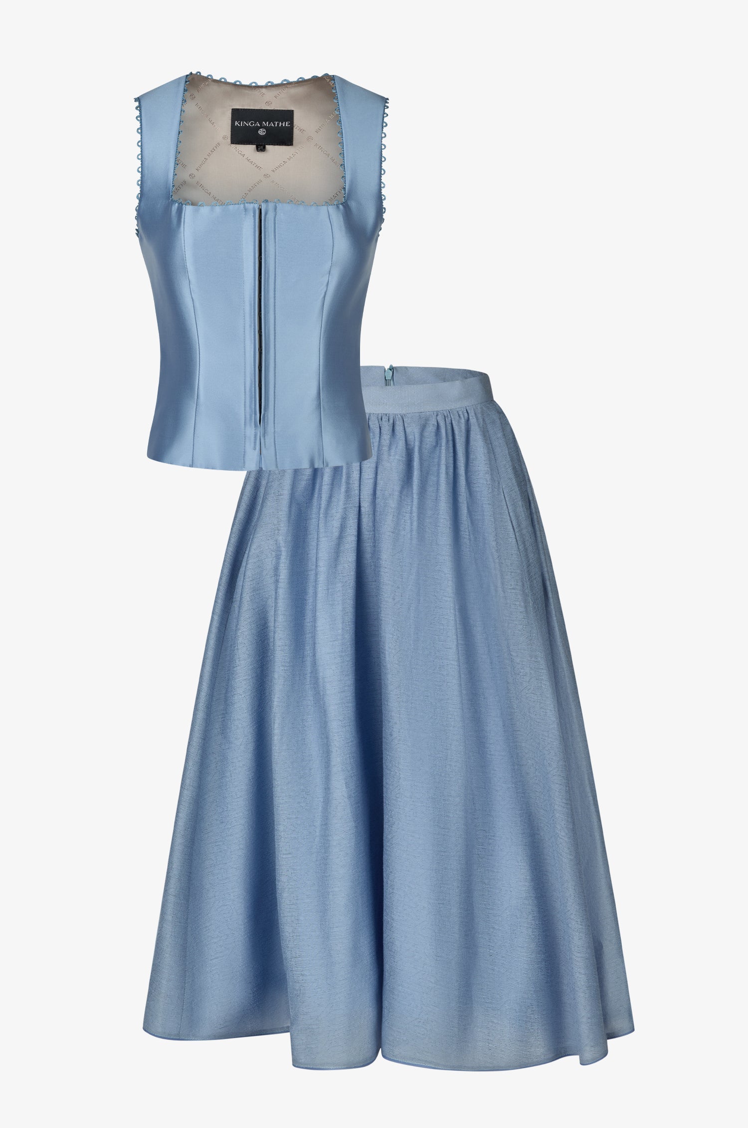 Kinga Mathe Set in Blau