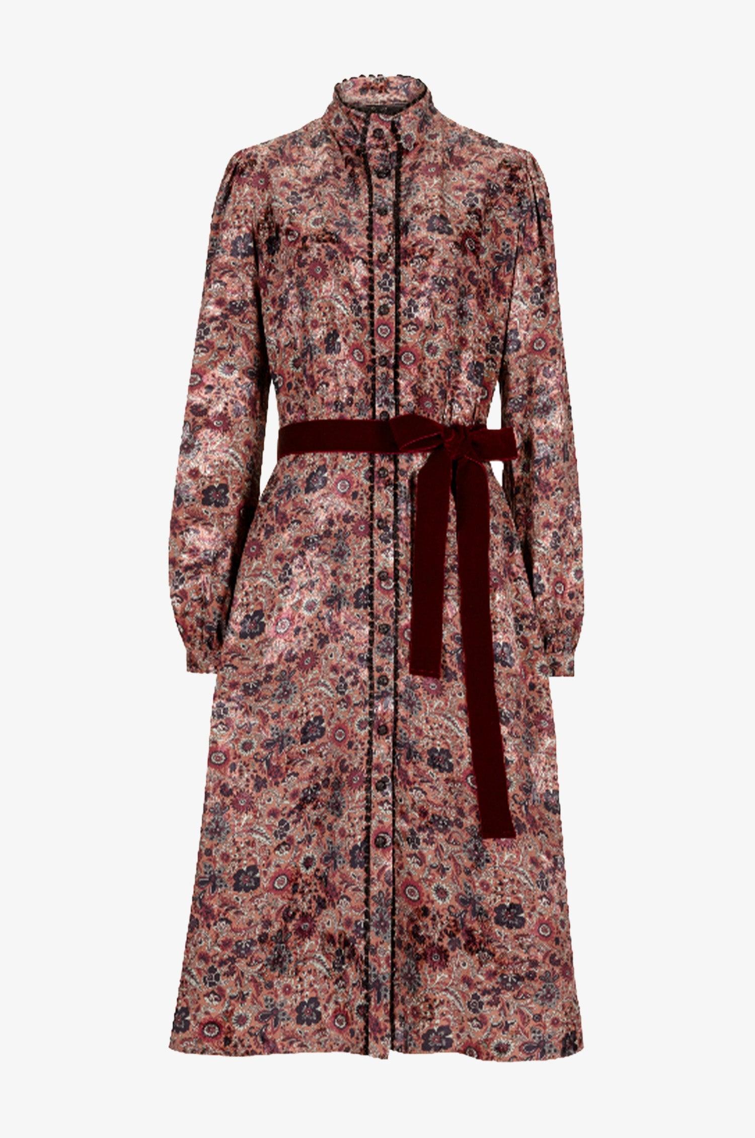 Kinga Mathe Kleid Finja in Rostrot