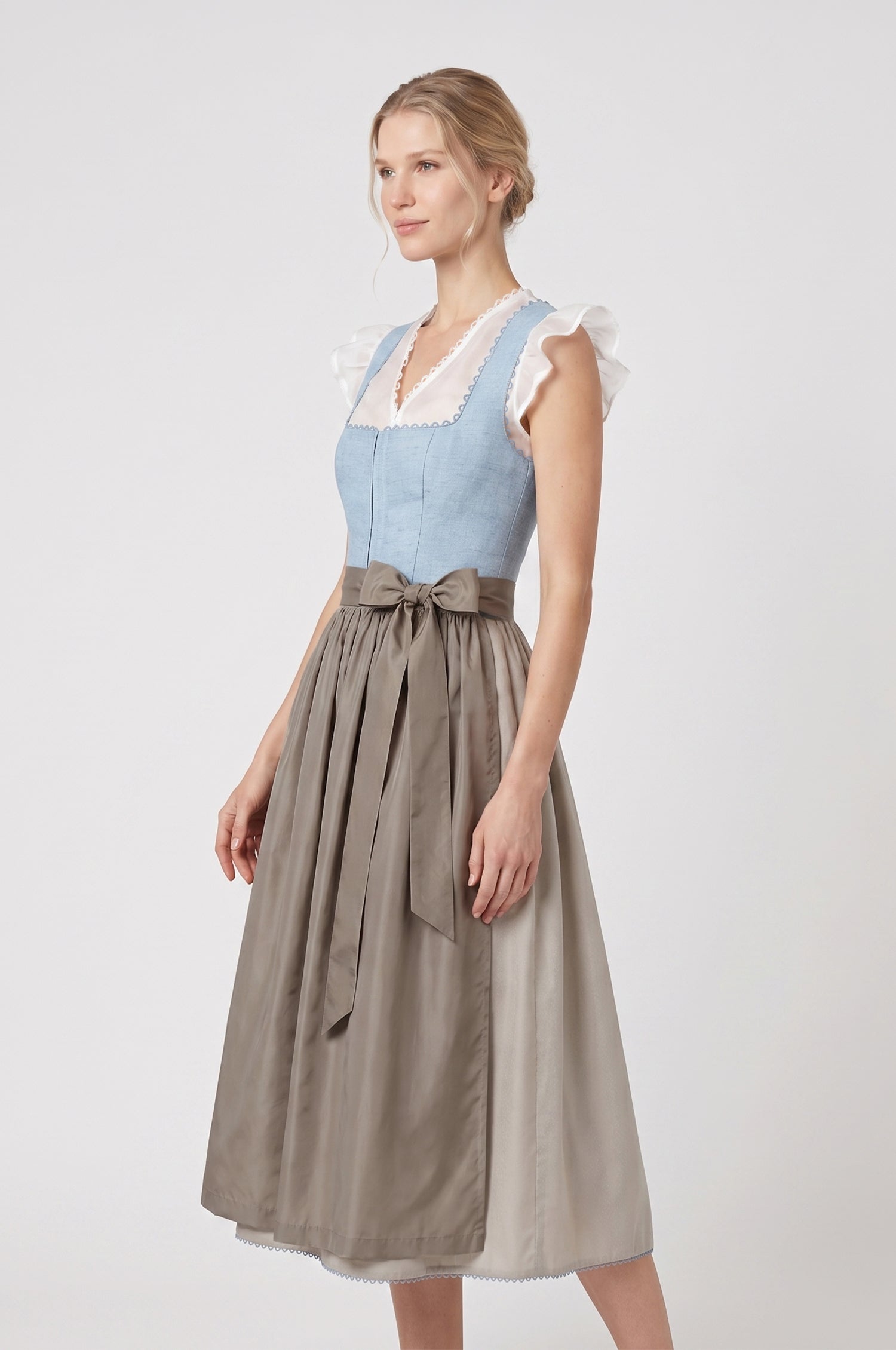 Dirndl Korfu in Blau