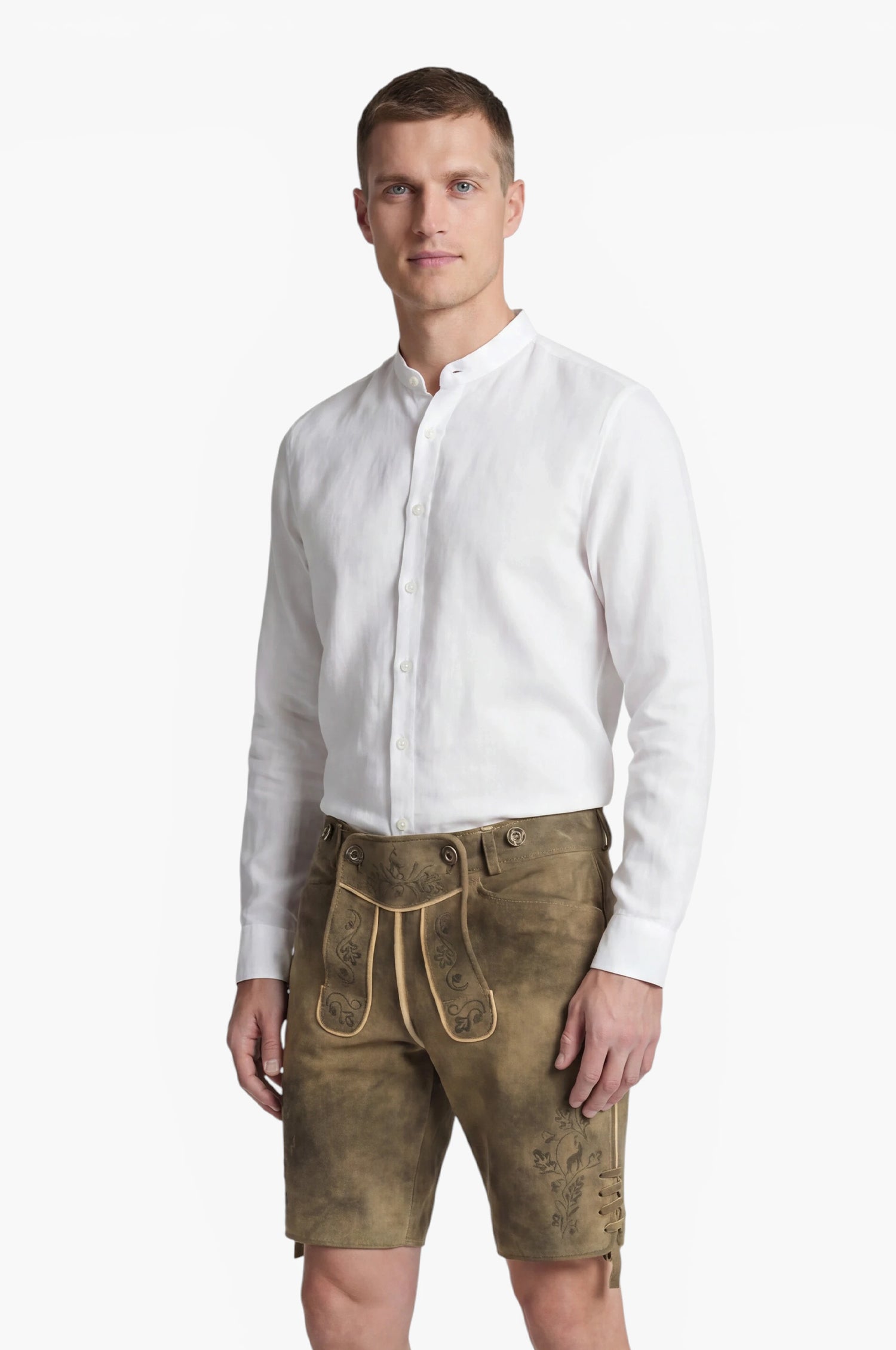 Ziegen Lederhose Ludwig in Inka