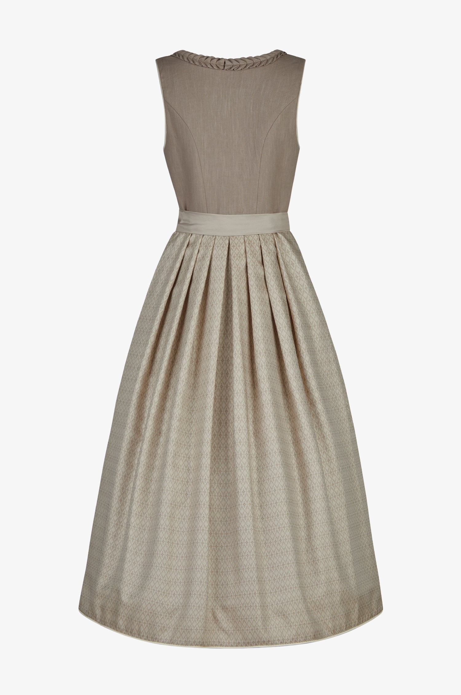 Dirndl Nela in Taupe