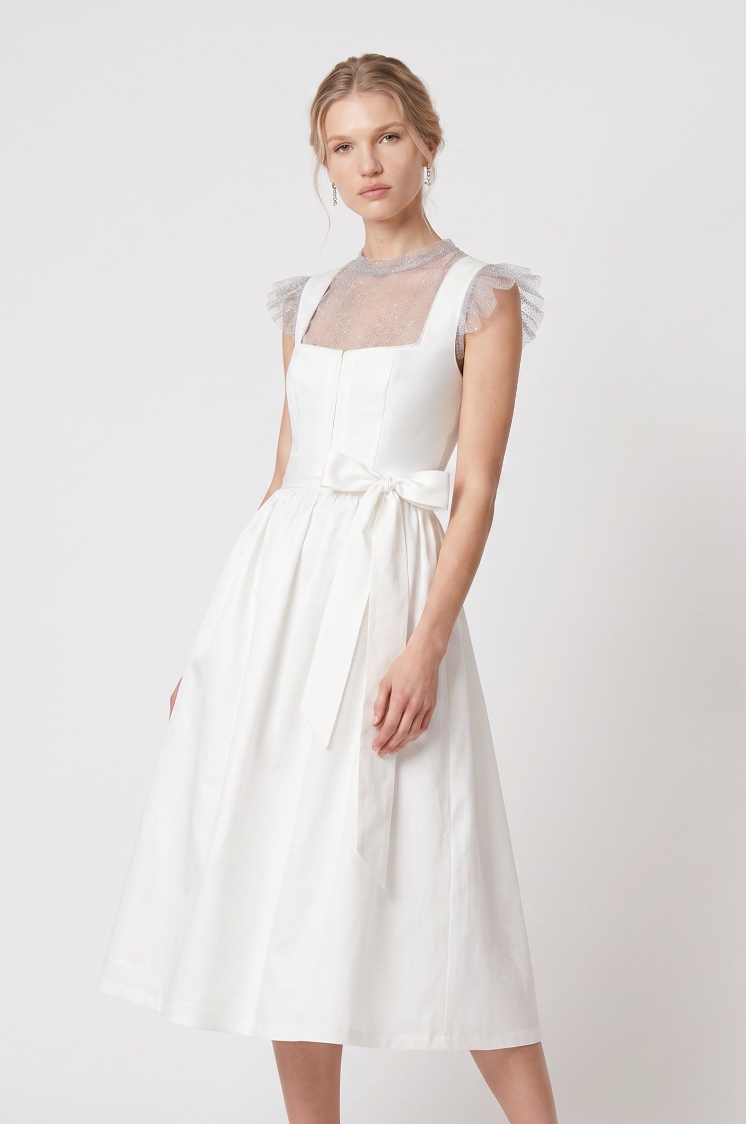 Dirndl Patras in Weiß