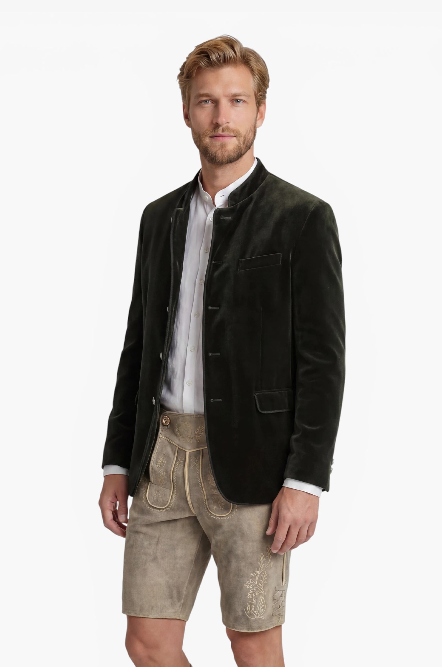 Samtjanker Jack in Olive