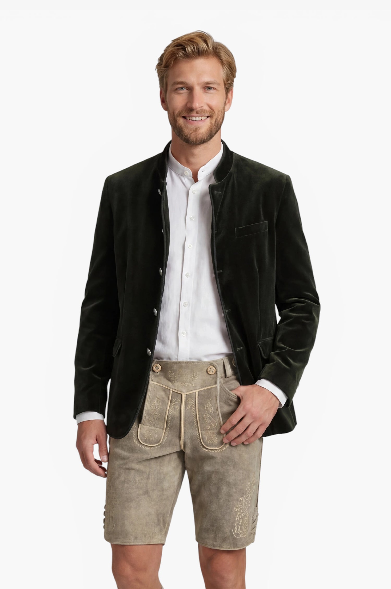 Samtjanker Jack in Olive