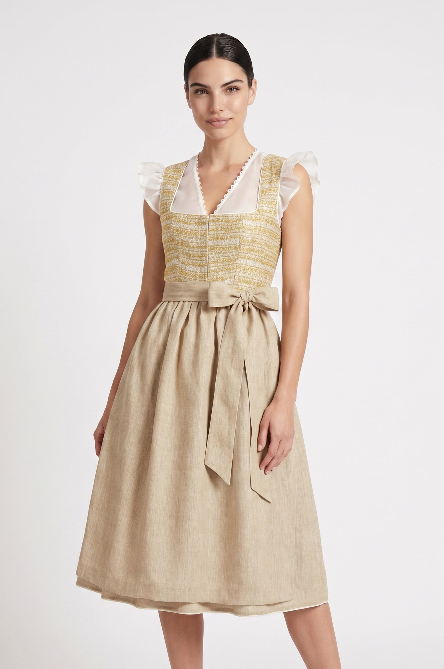 Dirndl Saranda in Gelb