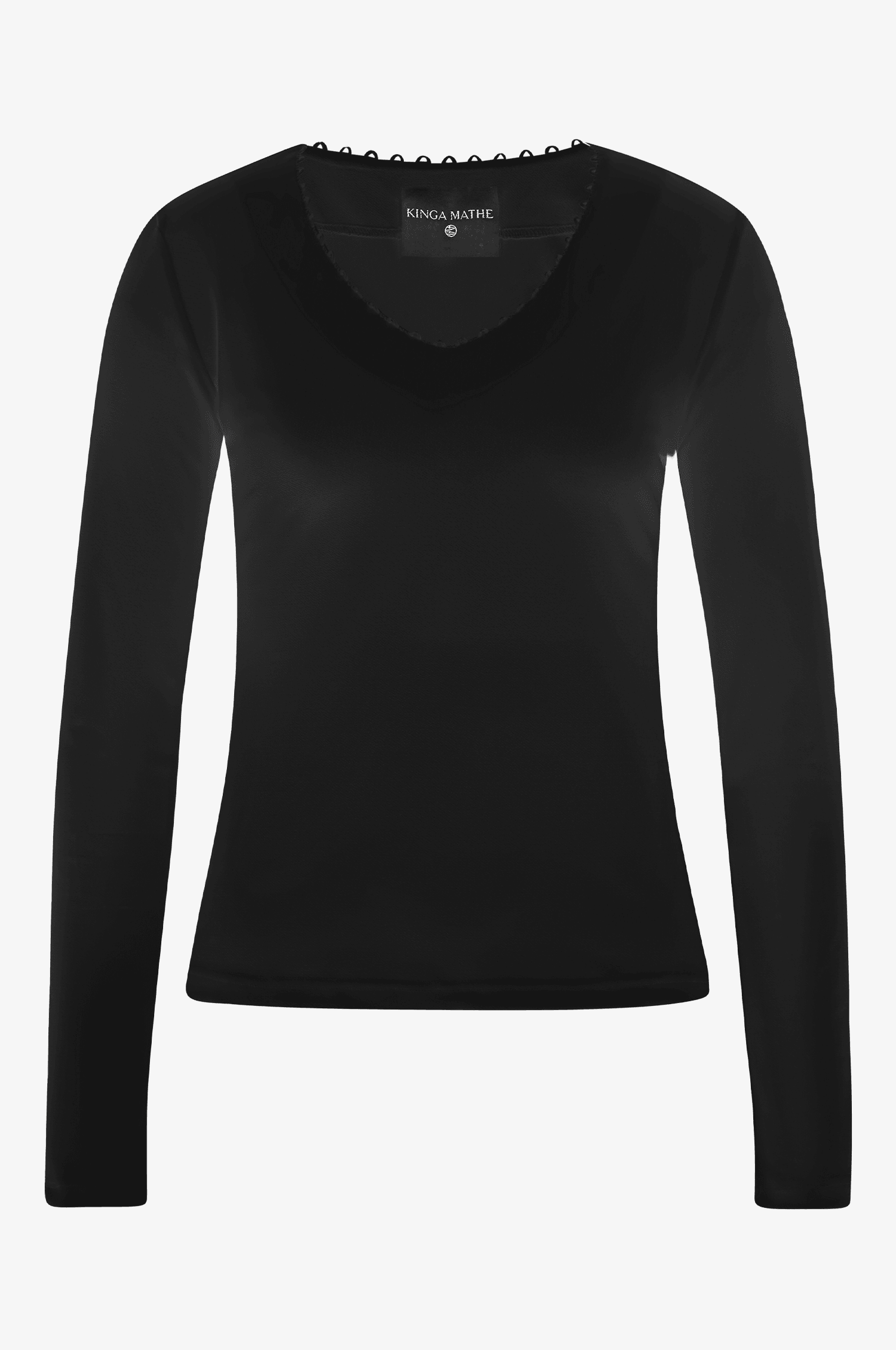 Kinga Mathe Top Sasha in Schwarz