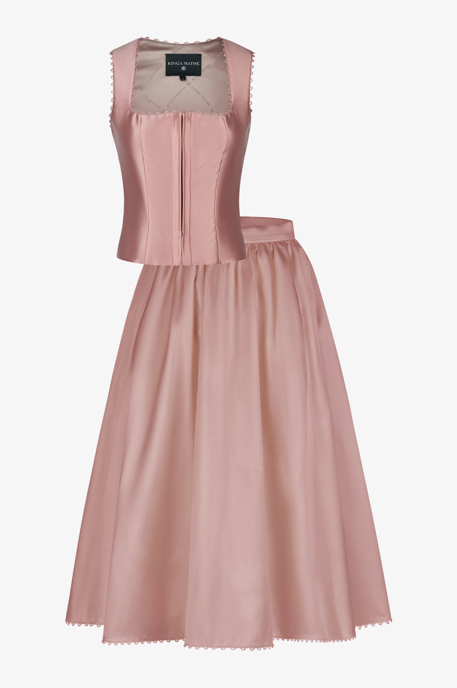 Kinga Mathe Set in Blush
