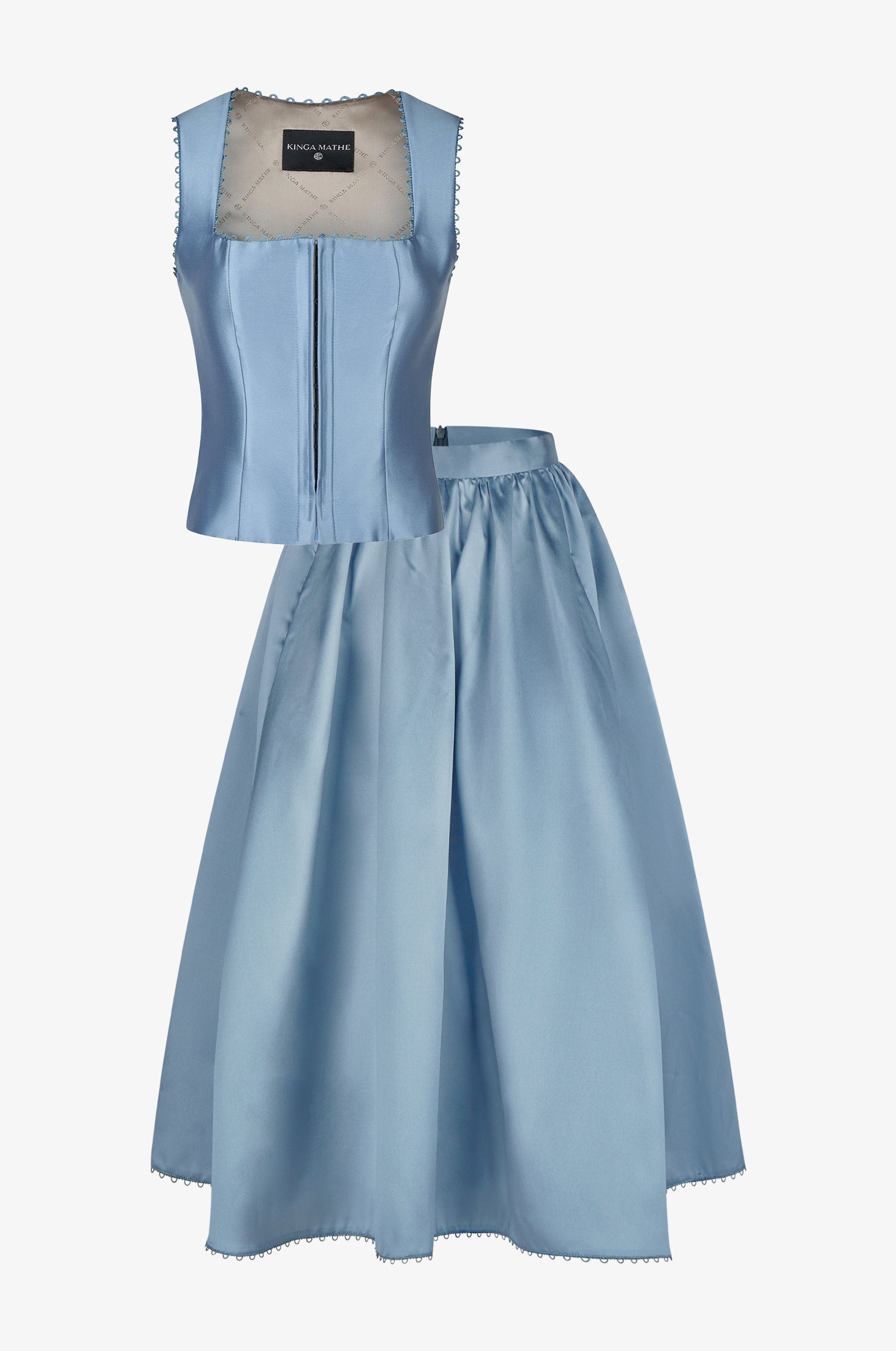 Kinga Mathe Set in Blau