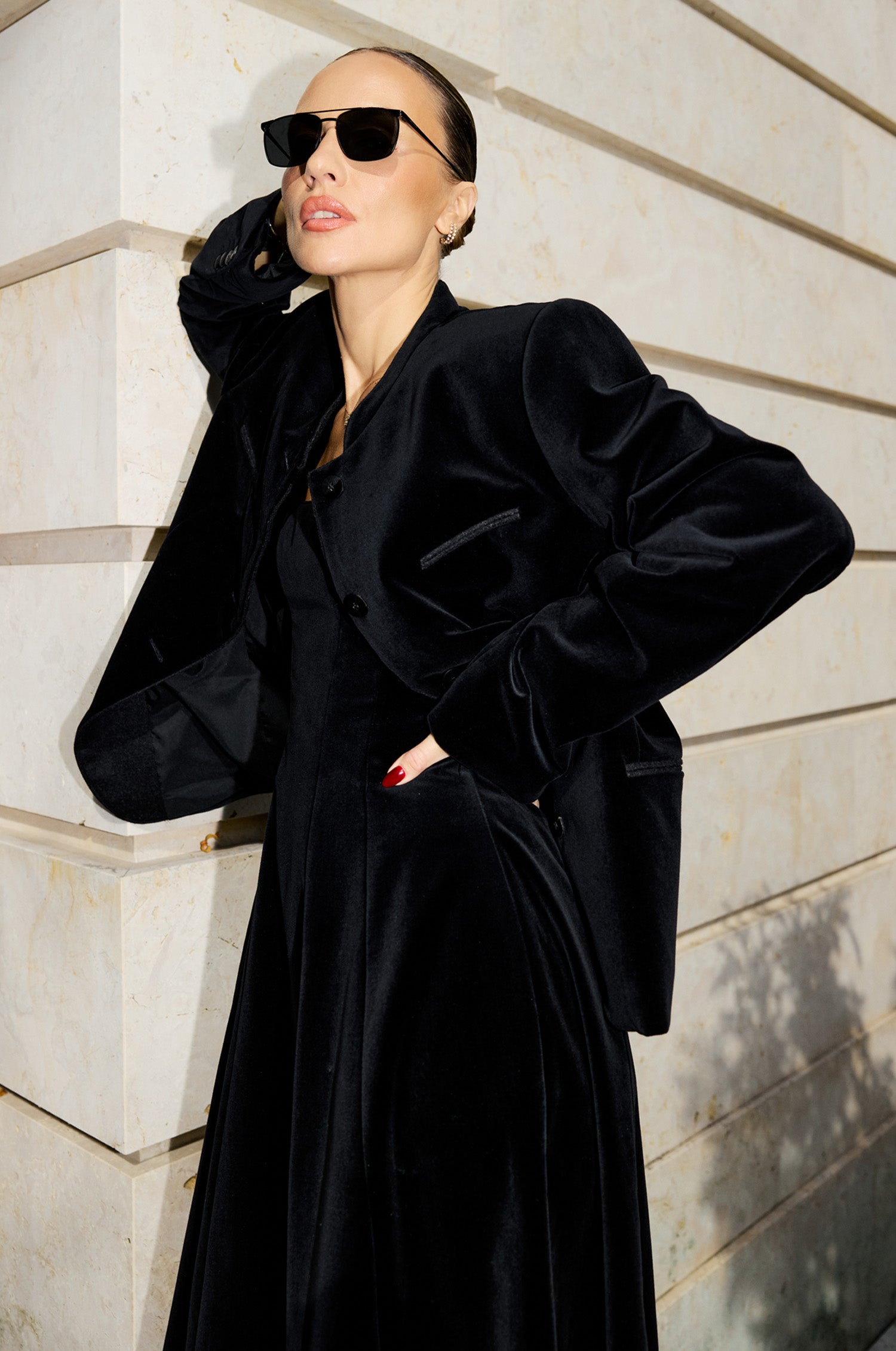 Jacke Simon in Schwarz