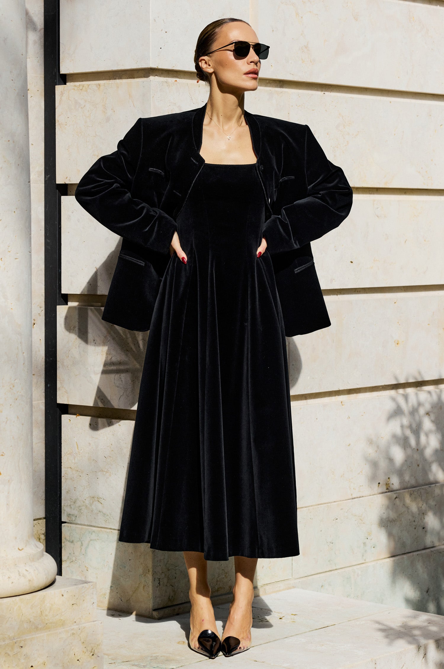 Jacke Simon in Schwarz