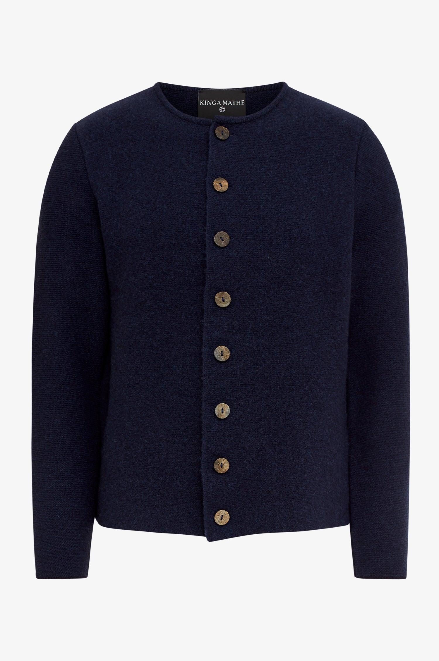 Kinga Mathe Strickjacke Fabian in Nachtblau