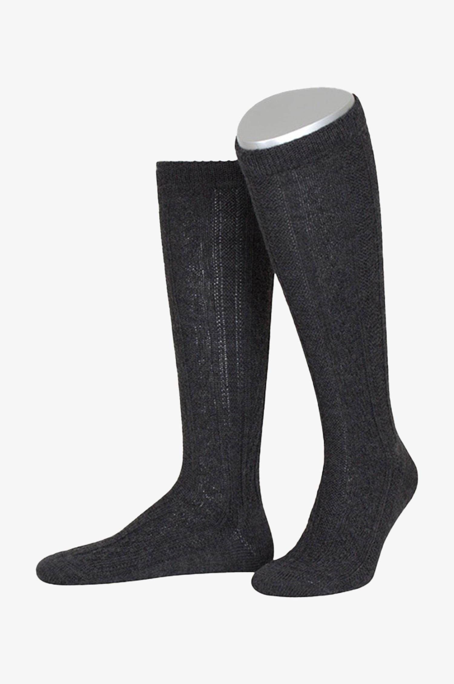 Kinga Mathe Herren Kniestrümpfe in Anthrazit