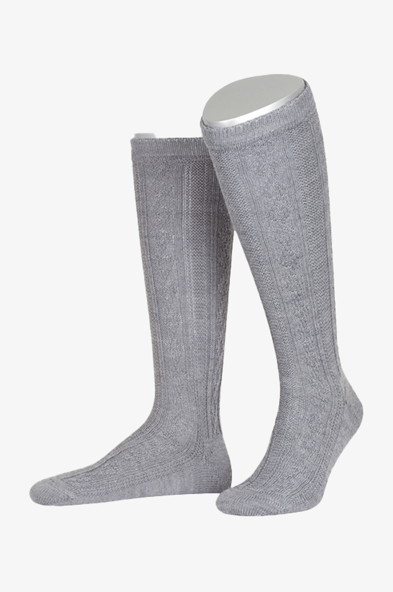 Kinga Mathe Herren Kniestrümpfe in Grau