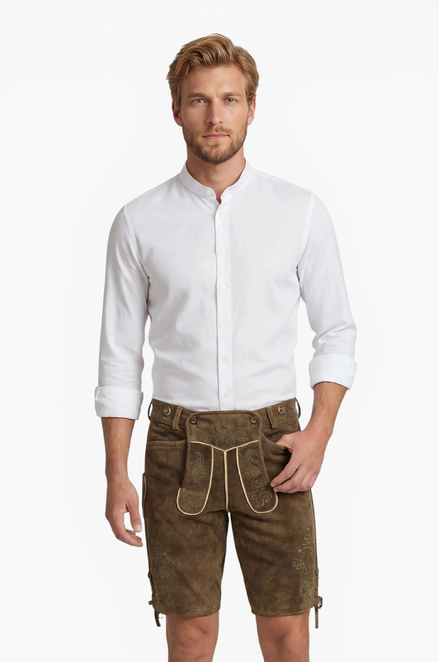 Ziegen Lederhose Ludwig in Sumatra