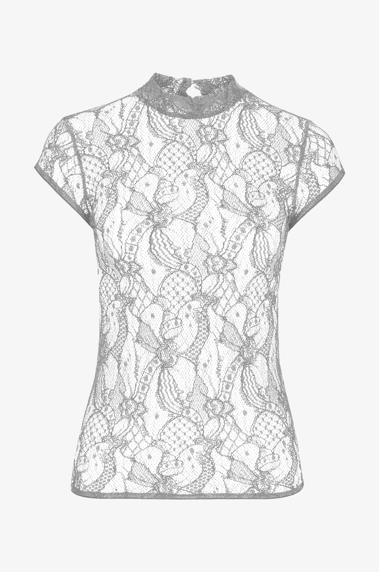 Kinga Mathe Top Charlotte in Grau