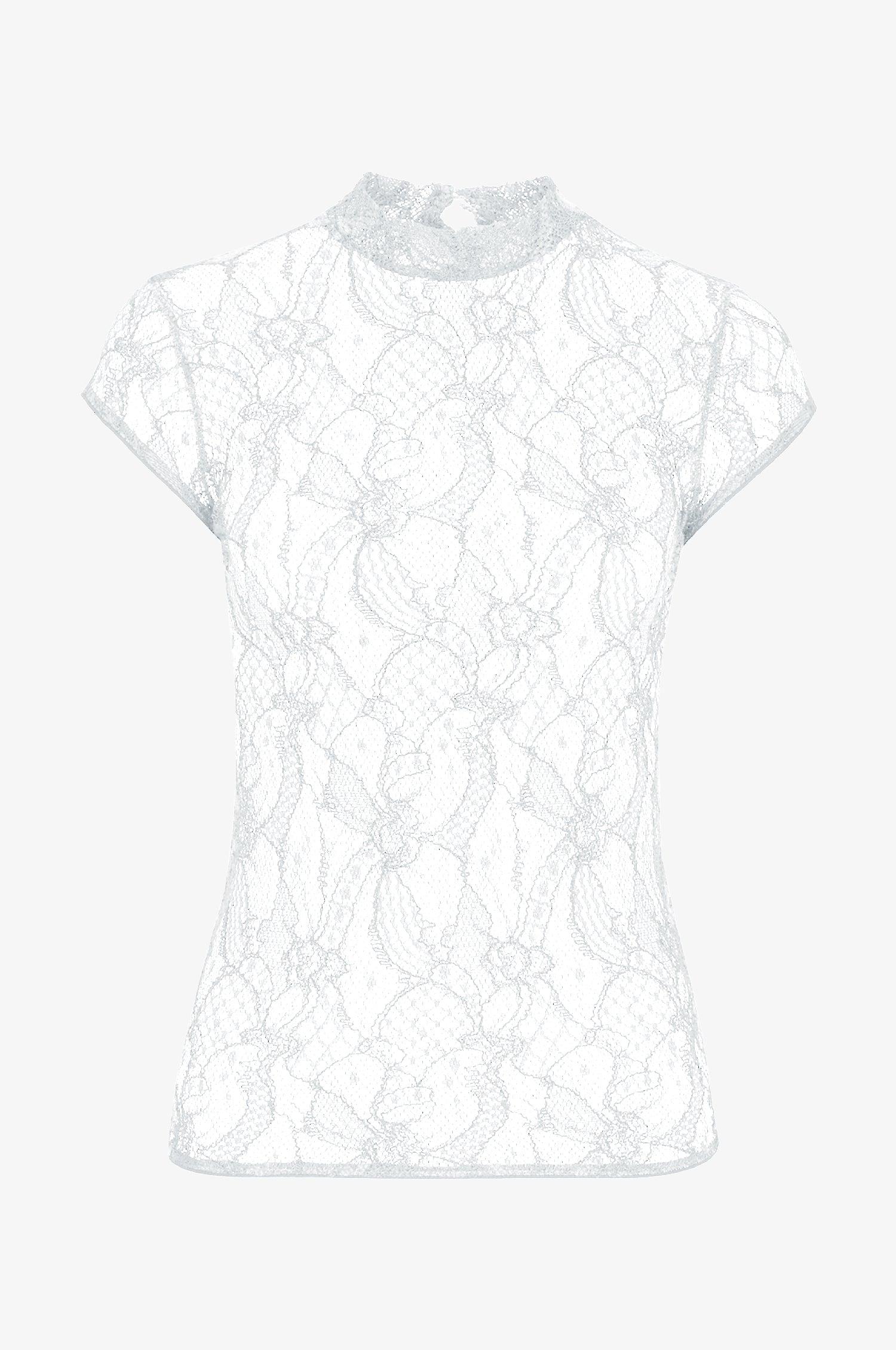 Kinga Mathe Top Charlotte in Weiß