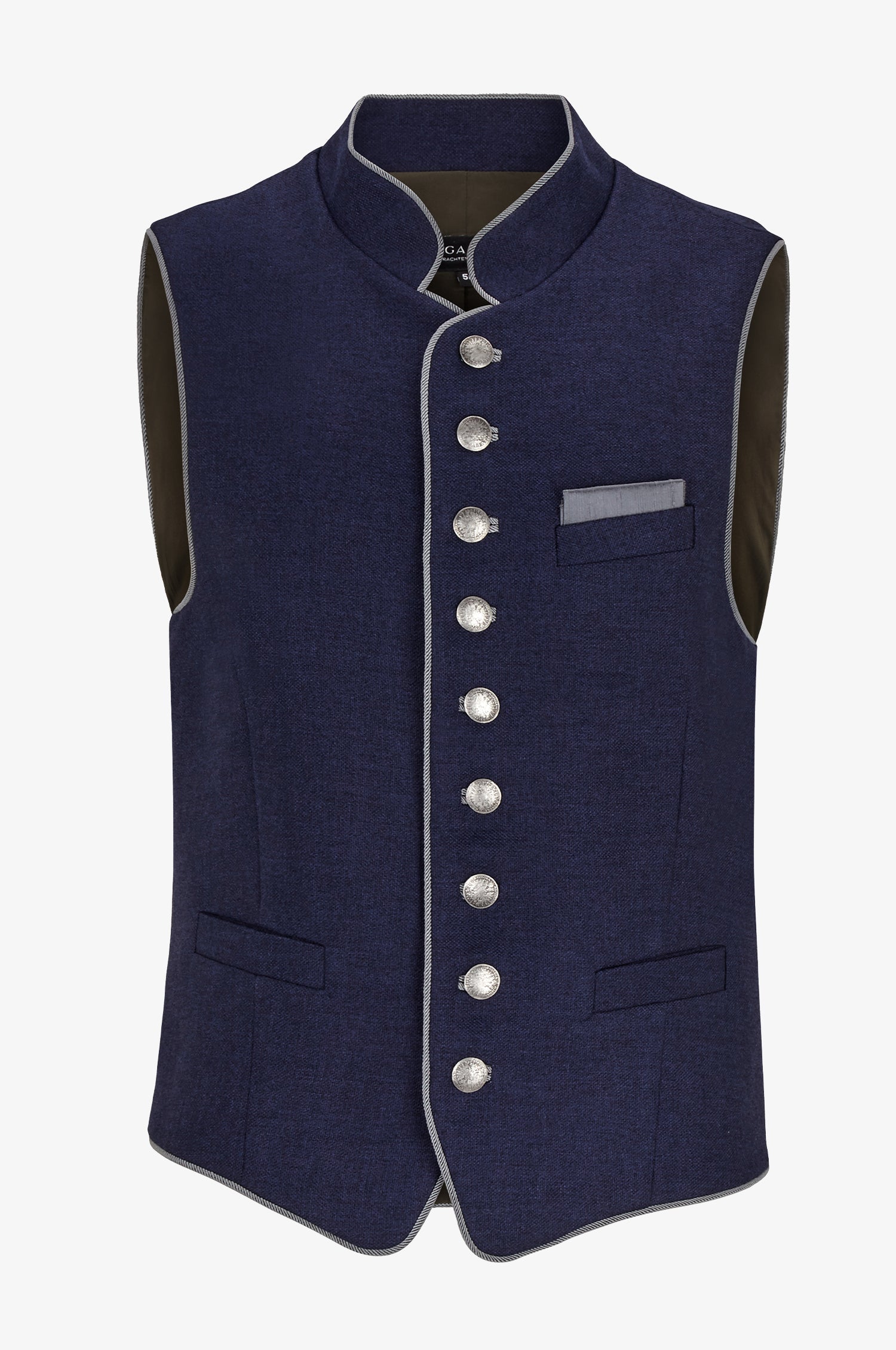 Kinga Mathe Gilet Nick aus Wolle in Marine