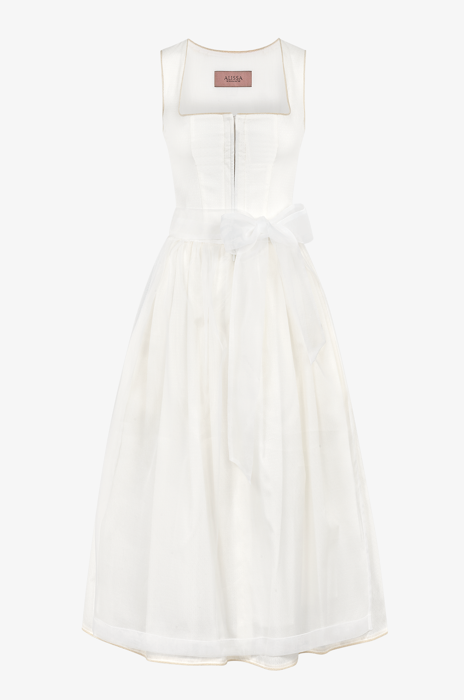Kinga Mathe Dirndl Denise in Ivory