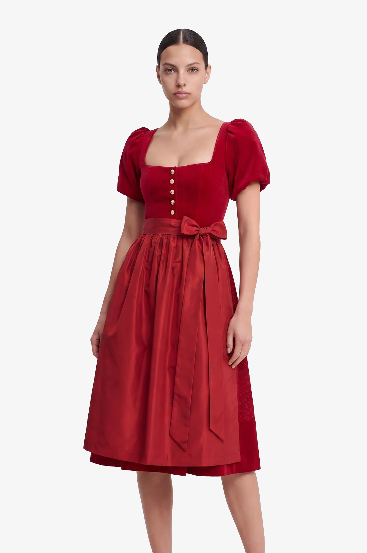 Dirndl Minori in Rot
