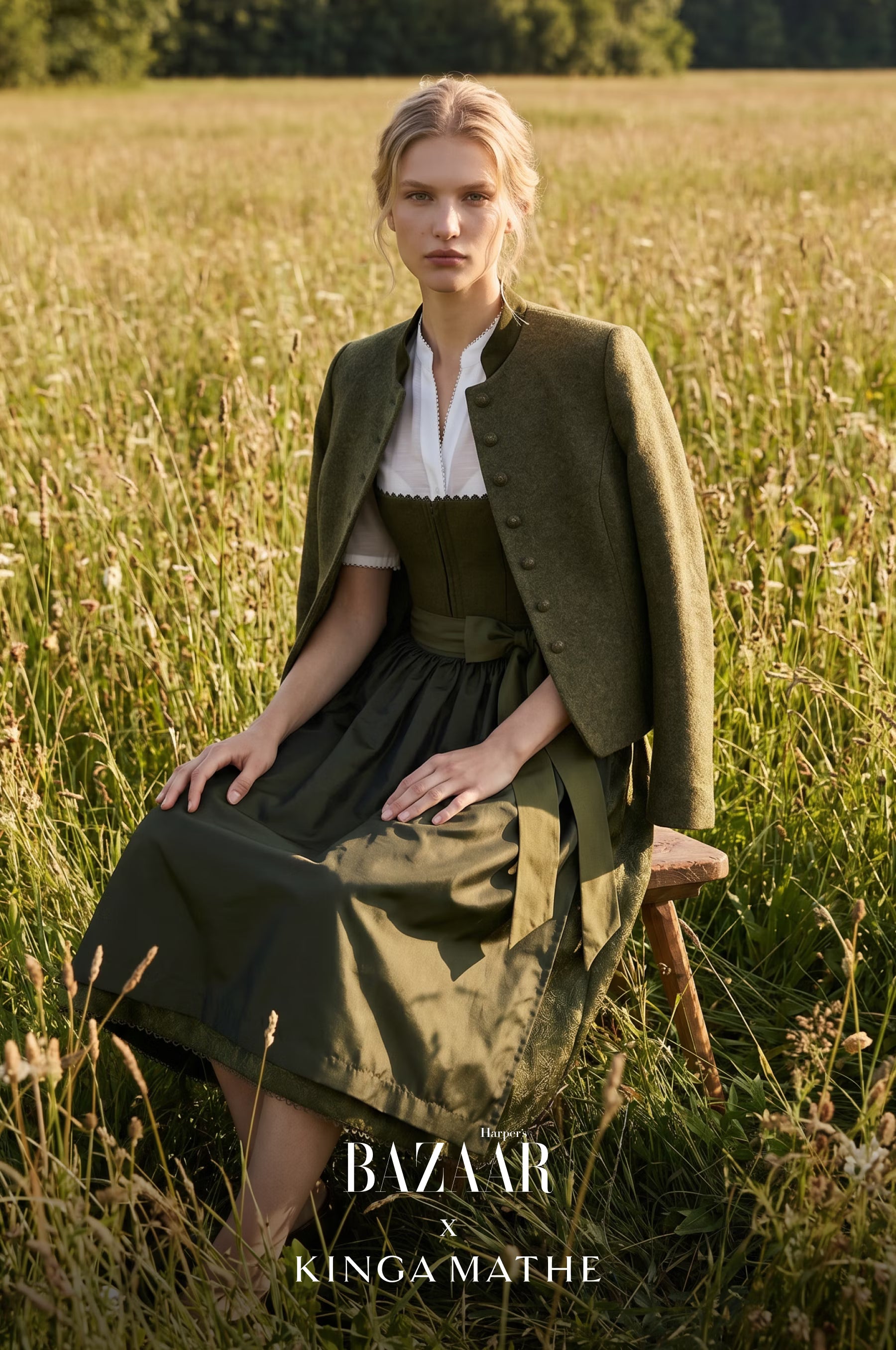 Jacke Valentina in Olive