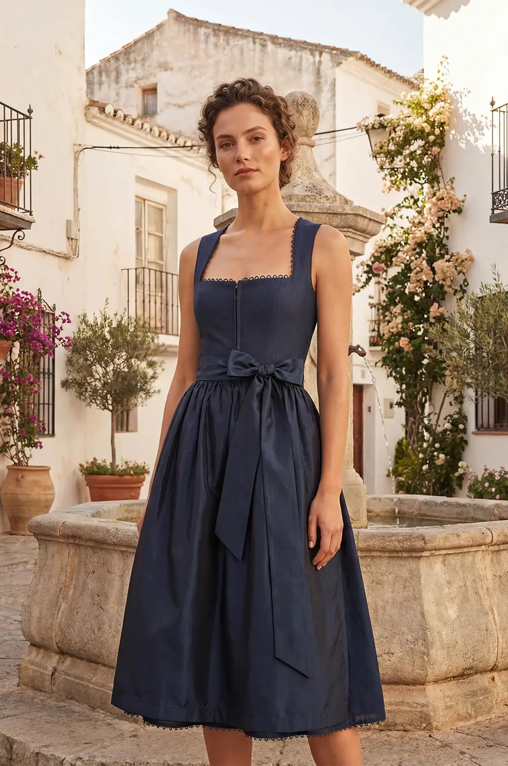 Dirndl München in Nachtblau