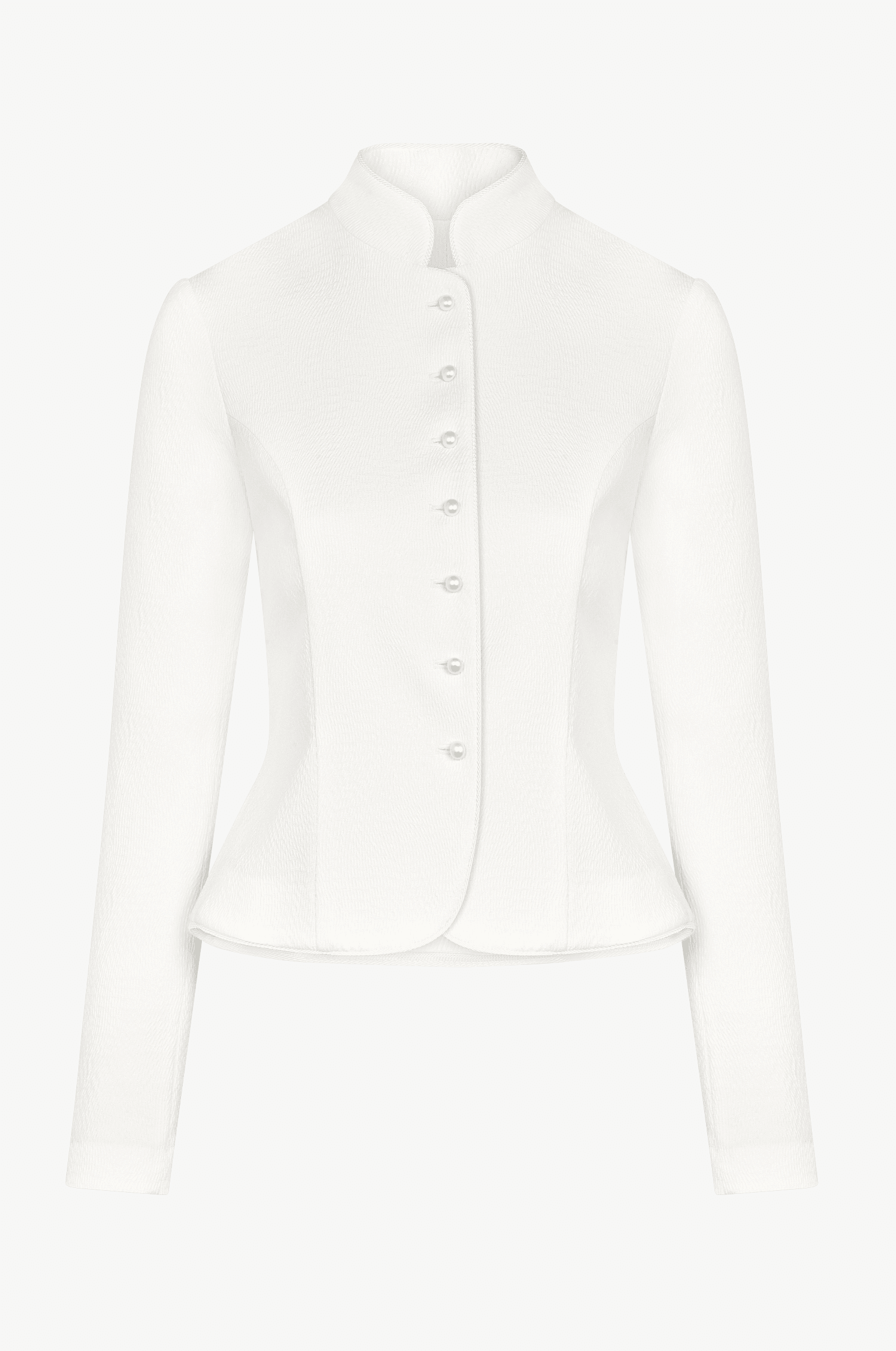 Kinga Mathe Trachtenjacke Mila in Weiß